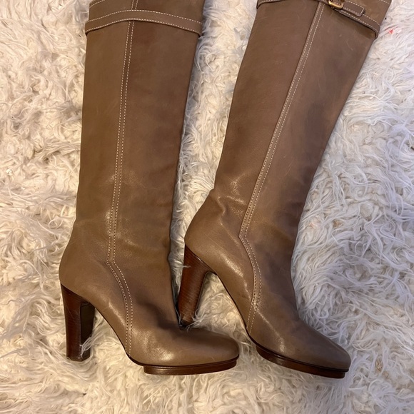 Chloe made in Italy tall leather boots size 7 - Picture 11 of 13